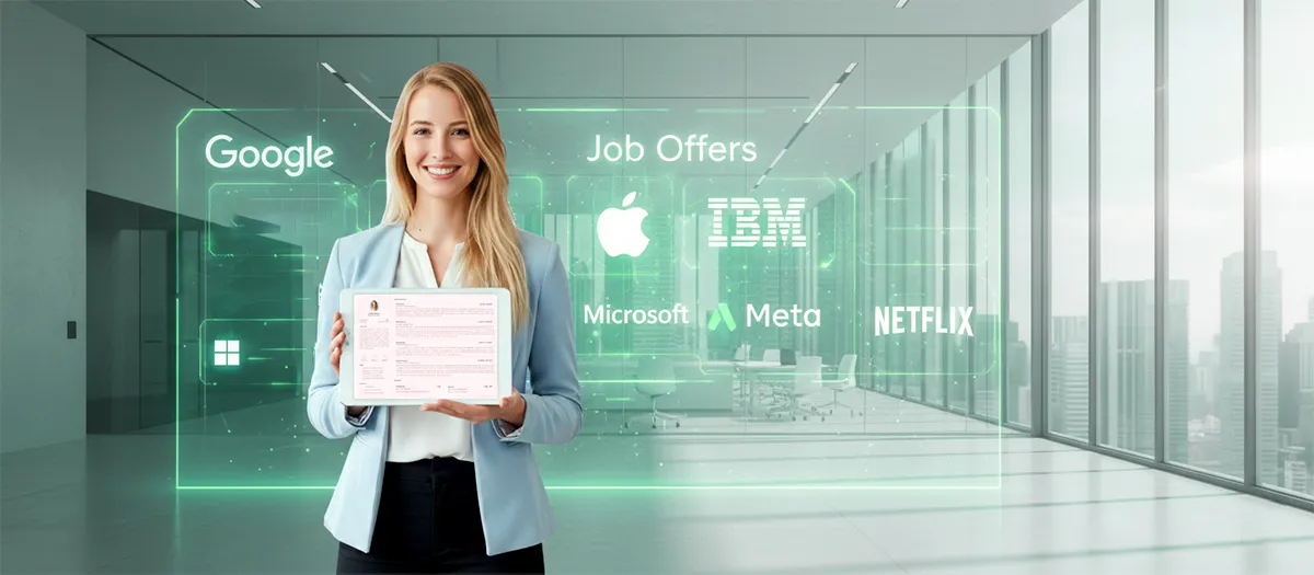 Professional resume woman